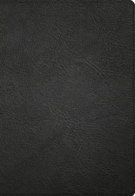 NASB Super Giant Print Reference Bible, Black Genuine Leather, Indexed by Holman Bible Publishers