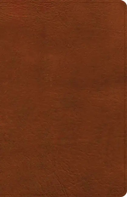NASB Large Print Personal Size Reference Bible, Burnt Sienna Leathertouch, Indexed by Holman Bible Publishers