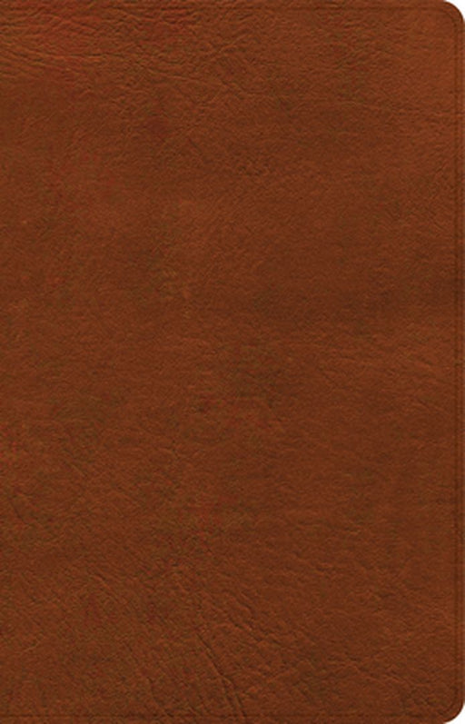 NASB Large Print Personal Size Reference Bible, Burnt Sienna Leathertouch, Indexed by Holman Bible Publishers