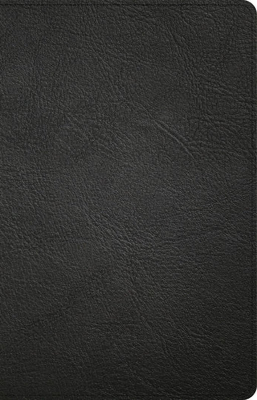 NASB Large Print Personal Size Reference Bible, Black Genuine Leather Indexed by Holman Bible Publishers