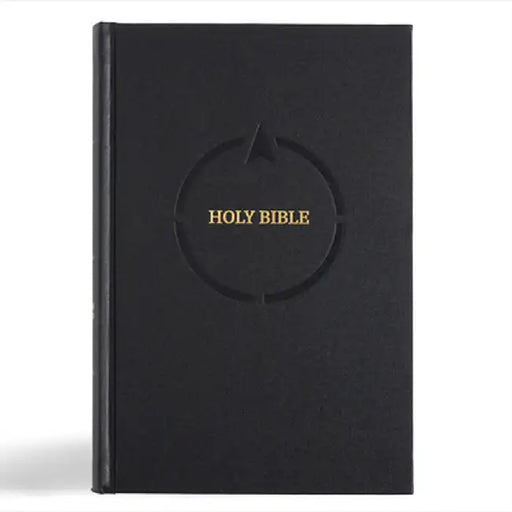 CSB Church Bible, Anglicised Edition, Black Hardcover by Csb Bibles by Holman