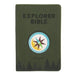 CSB Explorer Bible for Kids, Olive Compass Leathertouch by Csb Bibles by Holman