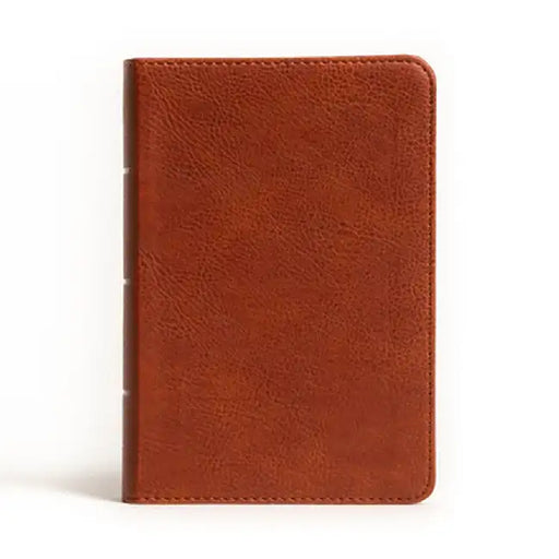 NASB Large Print Compact Reference Bible, Burnt Sienna Leathertouch by Holman Bible Publishers