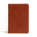 NASB Large Print Compact Reference Bible, Burnt Sienna Leathertouch by Holman Bible Publishers