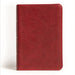 NASB Large Print Compact Reference Bible Burgundy Leathertouch by Holman Bible Publishers