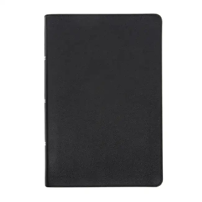 NASB Giant Print Reference Bible, Black Genuine Leather, Indexed by Holman Bible Publishers