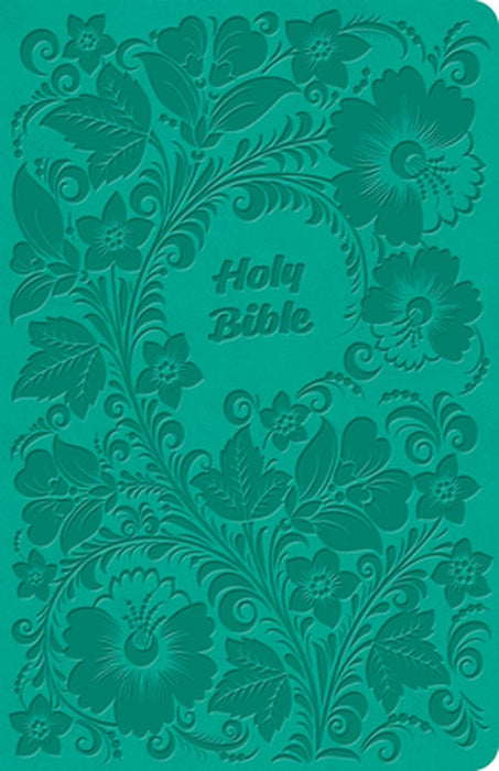 CSB Thinline Bible, Teal Leathertouch, Value Edition by Csb Bibles by Holman
