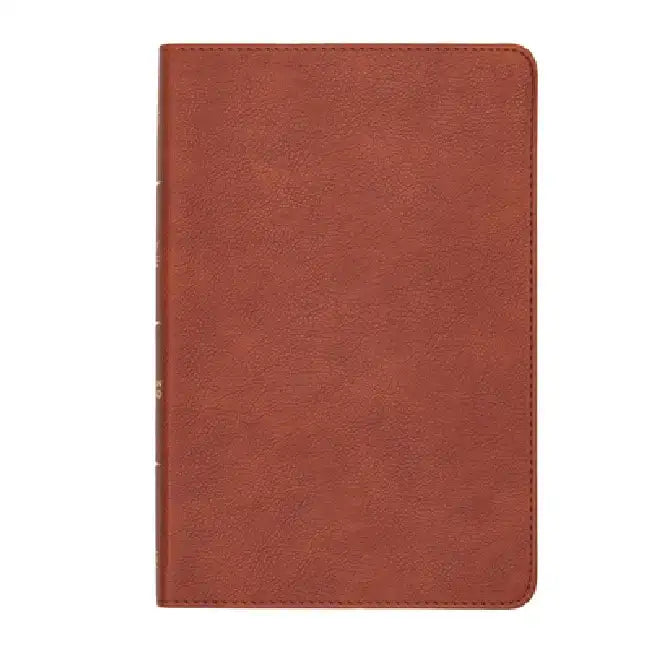CSB Thinline Reference Bible, Burnt Sienna Leathertouch by Csb Bibles by Holman
