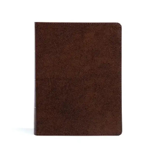 CSB Pastor's Bible, Verse-By-Verse Edition, Brown Bonded Leather by Csb Bibles by Holman