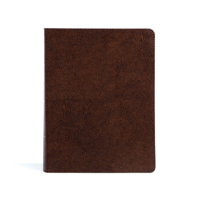 CSB Pastor's Bible, Verse-By-Verse Edition, Brown Bonded Leather by Csb Bibles by Holman