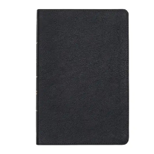 CSB Large Print Thinline Bible, Black Leathertouch by Csb Bibles by Holman