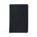 CSB Large Print Personal Size Reference Bible, Black Leathertouch, Indexed by Csb Bibles by Holman