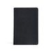 CSB Large Print Personal Size Reference Bible, Black Genuine Leather by Csb Bibles by Holman