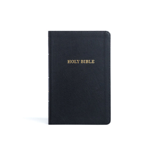 KJV Thinline Bible, Black Leathertouch by Holman Bible Publishers