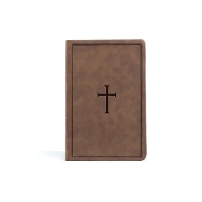 KJV Thinline Bible, Brown Leathertouch by Holman Bible Publishers