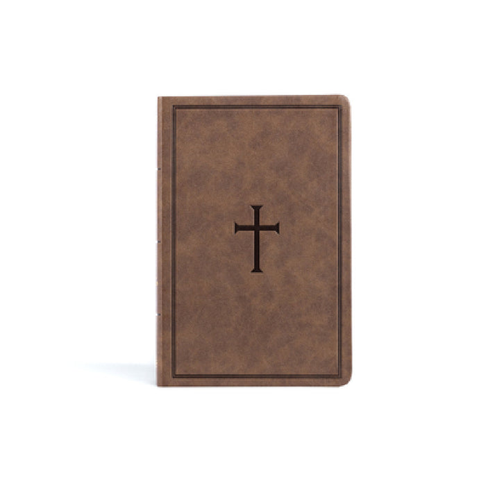 KJV Thinline Bible, Brown Leathertouch by Holman Bible Publishers