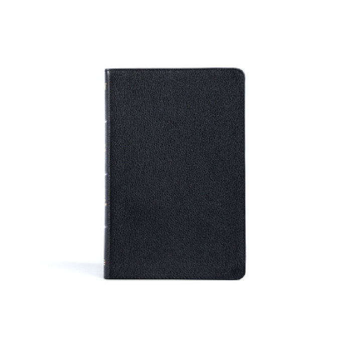 KJV Thinline Bible, Black Genuine Leather by Holman Bible Publishers