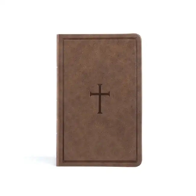 KJV Thinline Reference Bible, Brown Leathertouch by Holman Bible Publishers