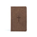 KJV Thinline Reference Bible, Brown Leathertouch by Holman Bible Publishers