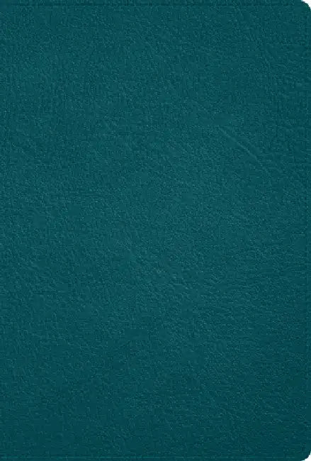 Rvr 1960 Biblia Deluxe, Verde Turquesa Piel Genuina by B&h Español Editorial