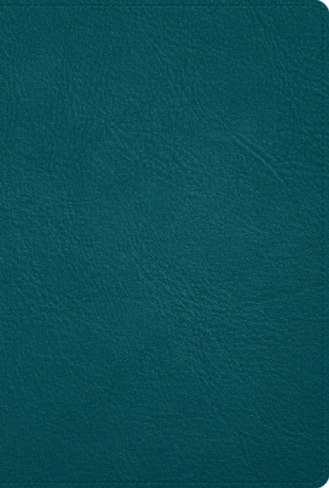 Rvr 1960 Biblia Deluxe, Verde Turquesa Piel Genuina by B&h Español Editorial