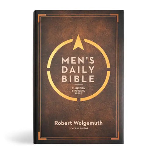 CSB Men's Daily Bible, Hardcover by Robert Wolgemuth