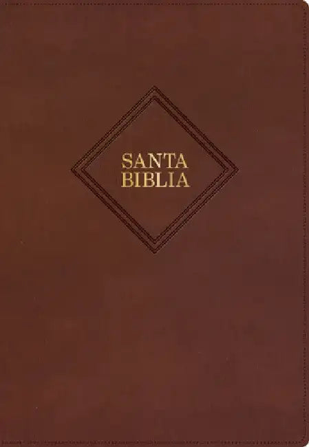 Rvr 1960 Biblia Letra Supergigante, Marrón Piel Fabricada (Edición 2023): Con Referencias. Nueva Tipografía by B&h Español Editorial