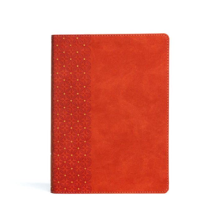CSB Study Bible, Coral Leathertouch by Csb Bibles by Holman
