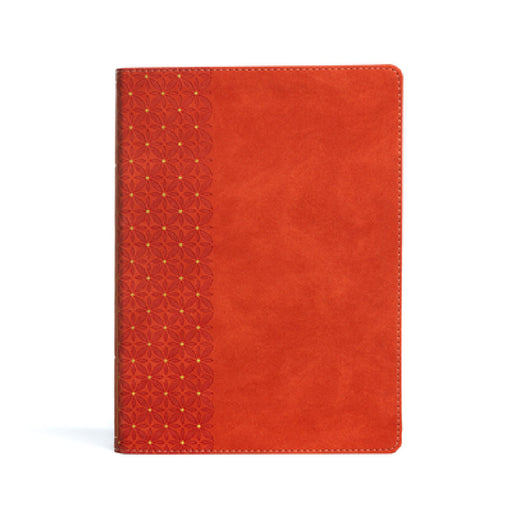 CSB Study Bible, Coral Leathertouch, Indexed by Csb Bibles by Holman