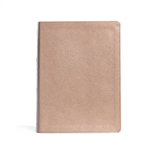 CSB Study Bible, Rose Gold Leathertouch by Csb Bibles by Holman