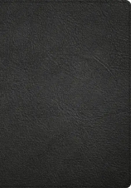 CSB Super Giant Print Reference Bible, Black Genuine Leather, Indexed by Csb Bibles by Holman