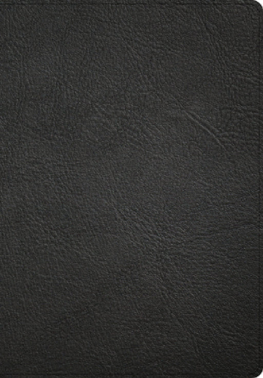CSB Super Giant Print Reference Bible, Black Genuine Leather, Indexed by Csb Bibles by Holman