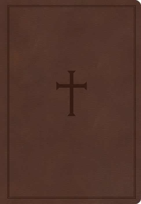 CSB Super Giant Print Reference Bible, Brown Leathertouch by Csb Bibles by Holman