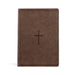 CSB Super Giant Print Reference Bible, Brown Leathertouch, Indexed by Csb Bibles by Holman