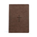 CSB Super Giant Print Reference Bible, Brown Leathertouch, Indexed by Csb Bibles by Holman