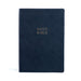 CSB Super Giant Print Reference Bible, Navy Leathertouch by Csb Bibles by Holman
