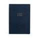 CSB Super Giant Print Reference Bible, Navy Leathertouch by Csb Bibles by Holman