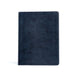 CSB Verse-By-Verse Reference Bible, Navy Leathertouch by Csb Bibles by Holman