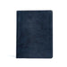CSB Verse-By-Verse Reference Bible, Navy Leathertouch by Csb Bibles by Holman