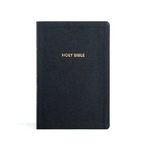 KJV Rainbow Study Bible, Black Leathertouch by Holman Bible Publishers