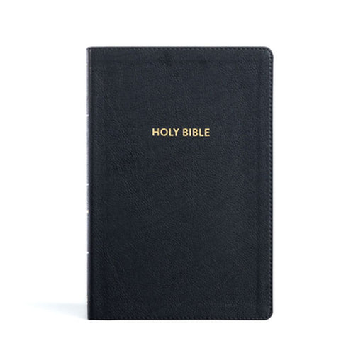 KJV Rainbow Study Bible, Black Leathertouch, Indexed by Holman Bible Staff