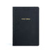KJV Rainbow Study Bible, Black Leathertouch, Indexed by Holman Bible Staff