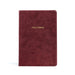 KJV Rainbow Study Bible, Burgundy Leathertouch by Holman Bible Publishers