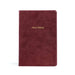 KJV Rainbow Study Bible, Burgundy Leathertouch by Holman Bible Publishers