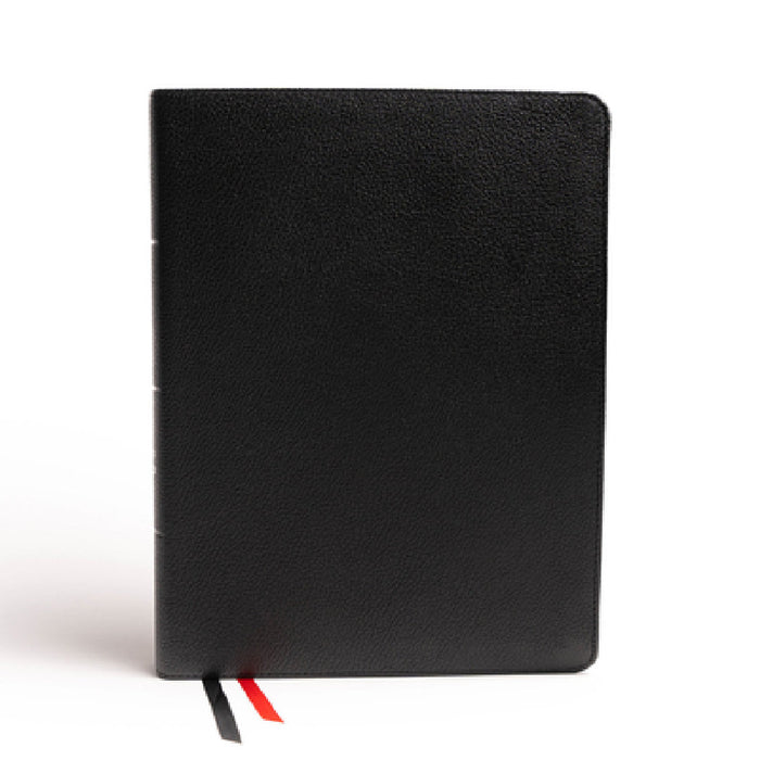 NASB Tony Evans Study Bible, Black Genuine Leather, Indexed: Advancing God's Kingdom Agenda by Tony Evans, Holman Bible Publishers