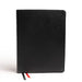 NASB Tony Evans Study Bible, Black Genuine Leather, Indexed: Advancing God's Kingdom Agenda by Tony Evans