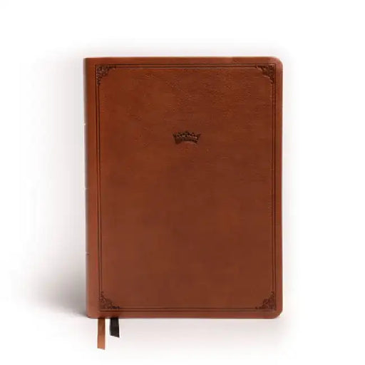 NASB Tony Evans Study Bible, Brown Leathertouch: Advancing God's Kingdom Agenda by Tony Evans
