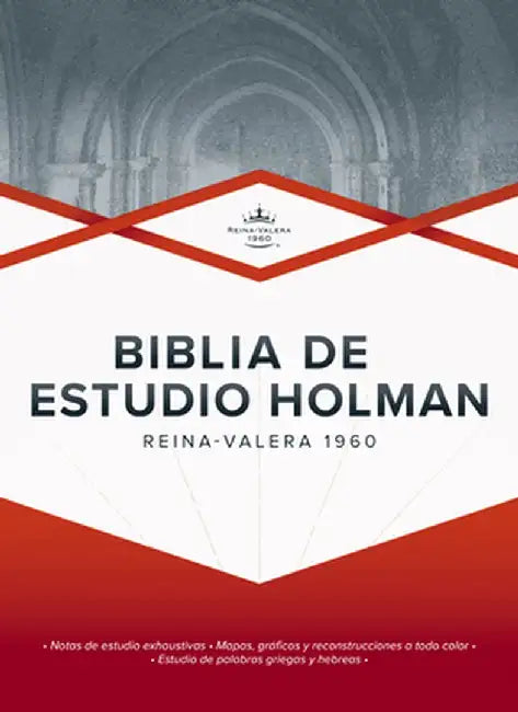 Rvr 1960 Biblia de Estudio Holman, Tapa Dura by B&h Español Editorial