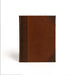 CSB Notetaking Bible, Large Print Edition, Brown/Tan Leathertouch by Csb Bibles by Holman