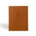 CSB Notetaking Bible, Large Print Edition, Camel Leathertouch by Csb Bibles by Holman